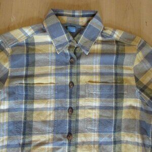 New Duluth Trading Co Flannel top womens medium